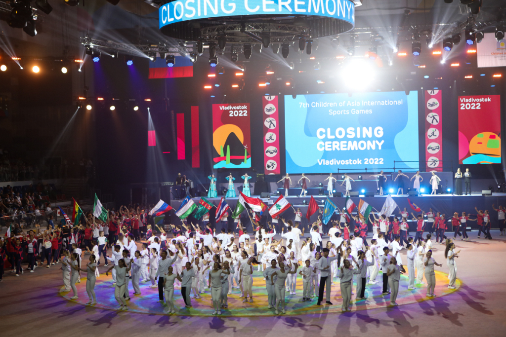 Международные игры «Дети Азии» завершились в Приморье