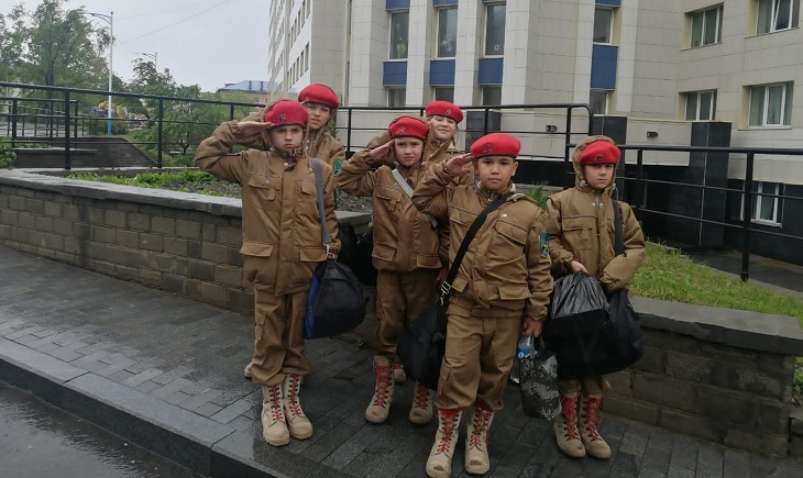 Первый ЮнАрмейский Слет для самых маленьких «орлят» прошел во Владивостоке.