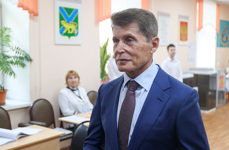 Итоги выборов Губернатора утверждены в Приморье.