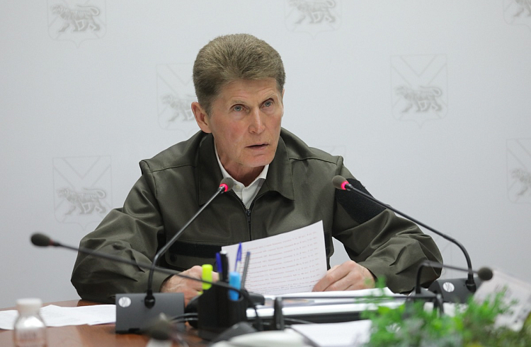 Олег Кожемяко поручил ввести особый противопожарный режим в ряде муниципалитетов Приморья