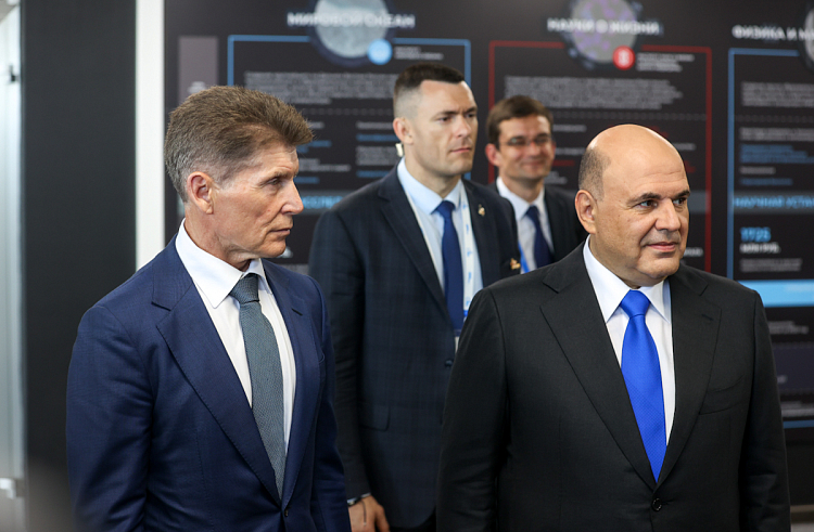 Михаил Мишустин высоко оценил работы по благоустройству в Приморье. Михаил Мишустин высоко оценил работы по благоустройству в Приморье.