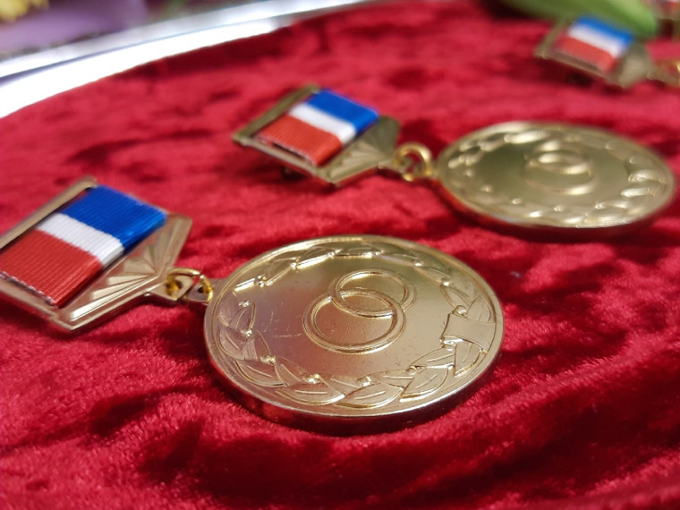 Торжественная церемония награждения Почётным знаком Приморского края "Семейная доблесть". Торжественная церемония награждения Почётным знаком Приморского края "Семейная доблесть".