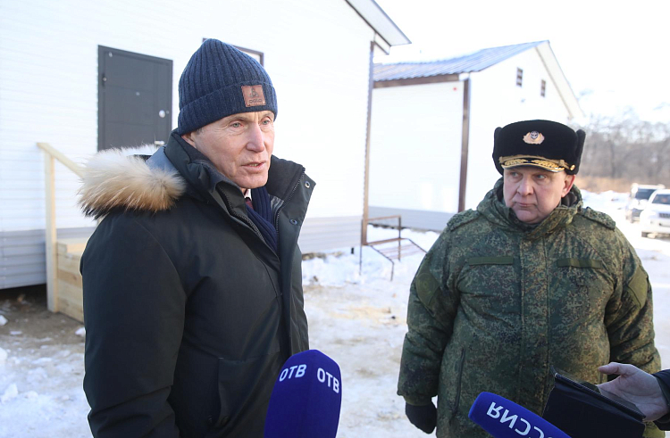 Новые казармы возвели для приморских военных. Новые казармы возвели для приморских военных.