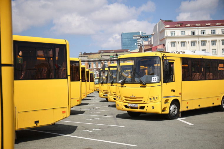 26 муниципалитетов Приморья получили автобусы для спортивных школ.
