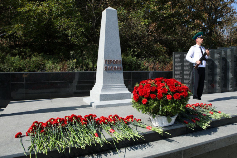 Олег Кожемяко принял участие в торжественном открытии мемориала в честь 85-летия Хасанских боев.