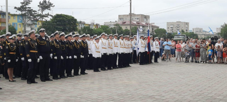 В городском округе Большой Камень отметили День Военно-Морского Флота России.