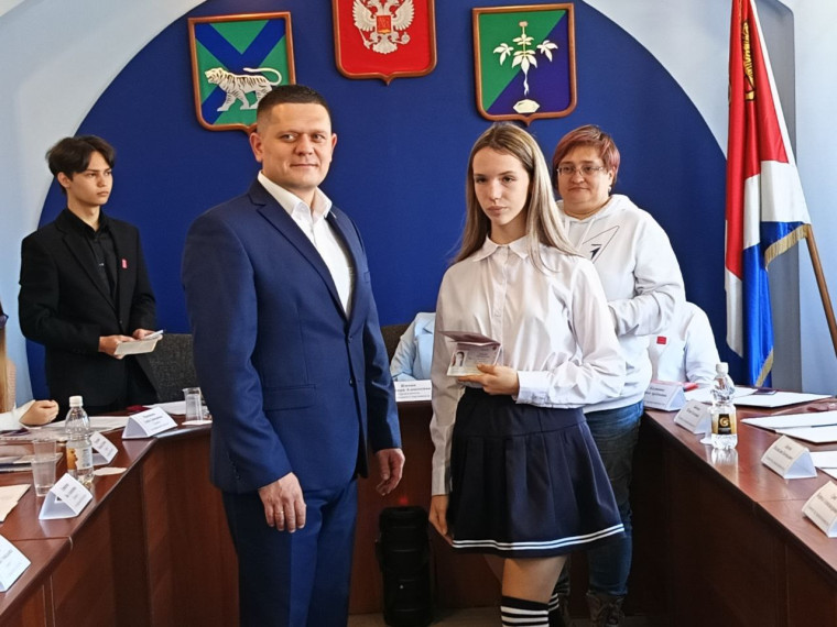 Заседание Молодёжного парламента.