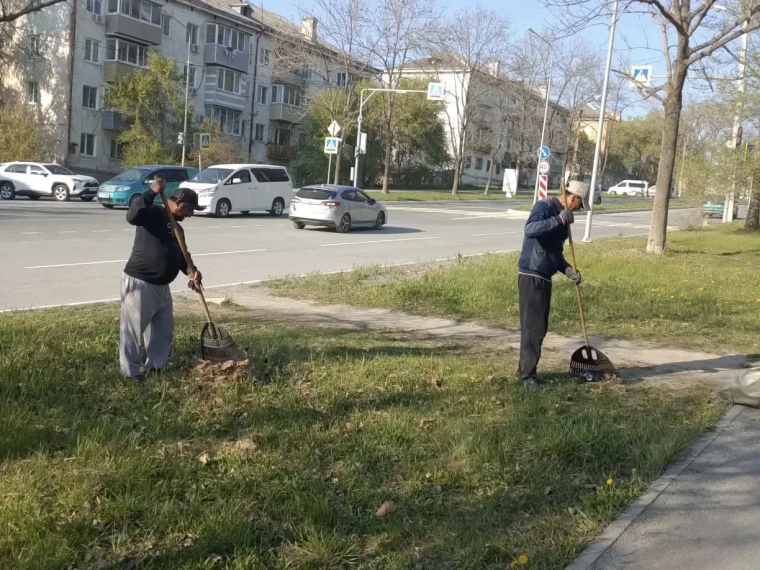 Работа в рамках контрактов на территории Большого Камня.