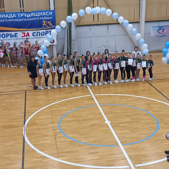 Большекаменские спортсменки заняли второе общекомандное место в Чемпионате Приморского края по спортивной аэробике.